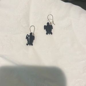 Turtle earrings, new